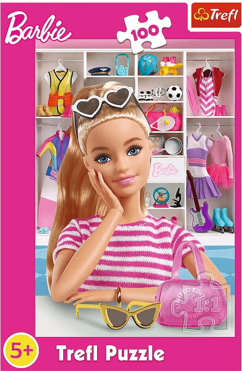 Trefl Barbie Fashion Puzzel 100 Stuks - Multicolor