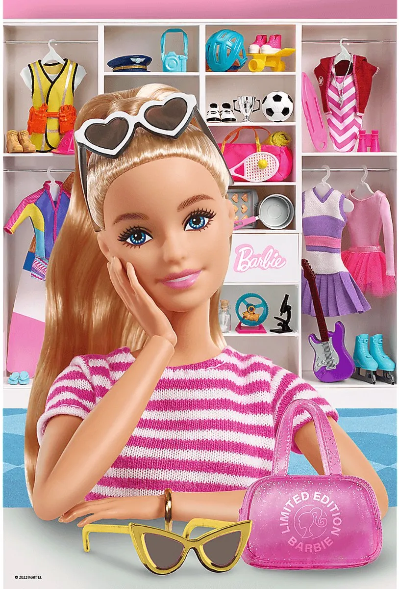 Trefl Barbie Fashion Puzzel 100 Stuks - Multicolor