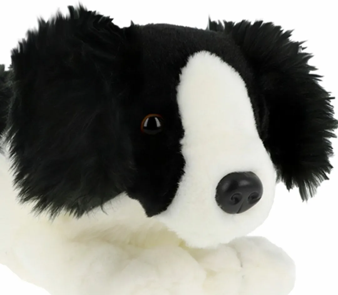 Keel Toys Puppy Border Collie Knuffel - 30 cm - Multi