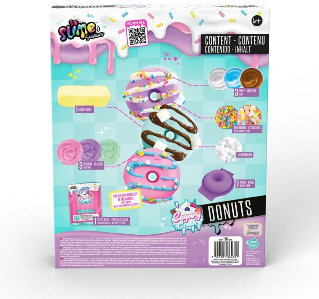 Canal Toys Sugary Crush Donuts - Multicolor