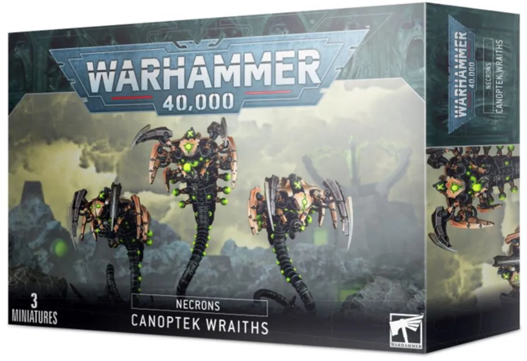 Games Workshop Warhammer 40.000 Necrons Canoptek Wraiths
