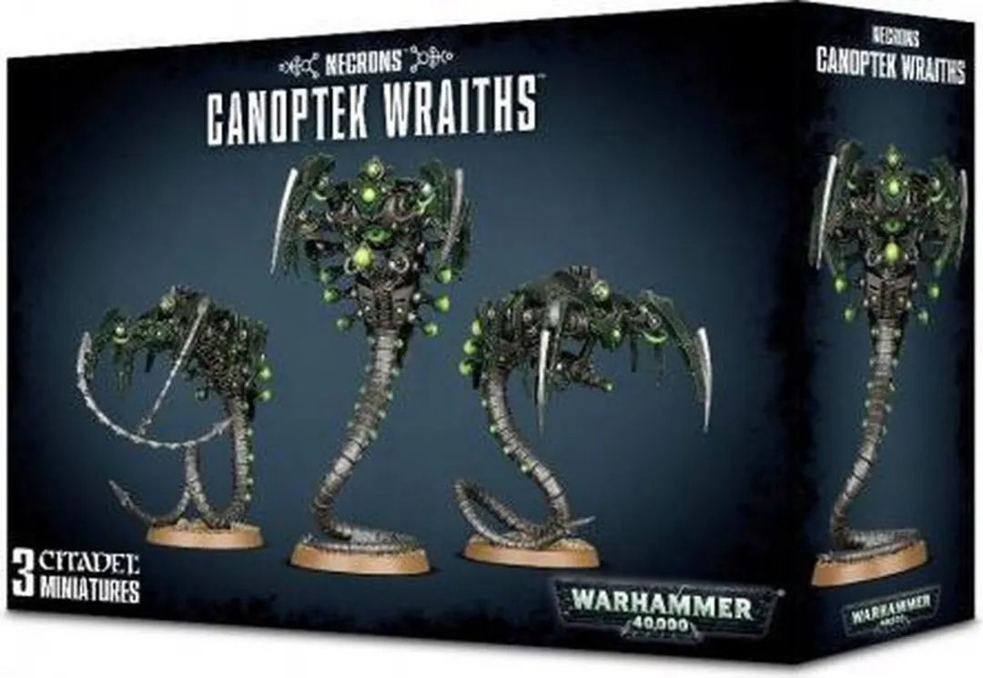 Games Workshop Warhammer 40.000 Necrons Canoptek Wraiths - 135 Onderdelen