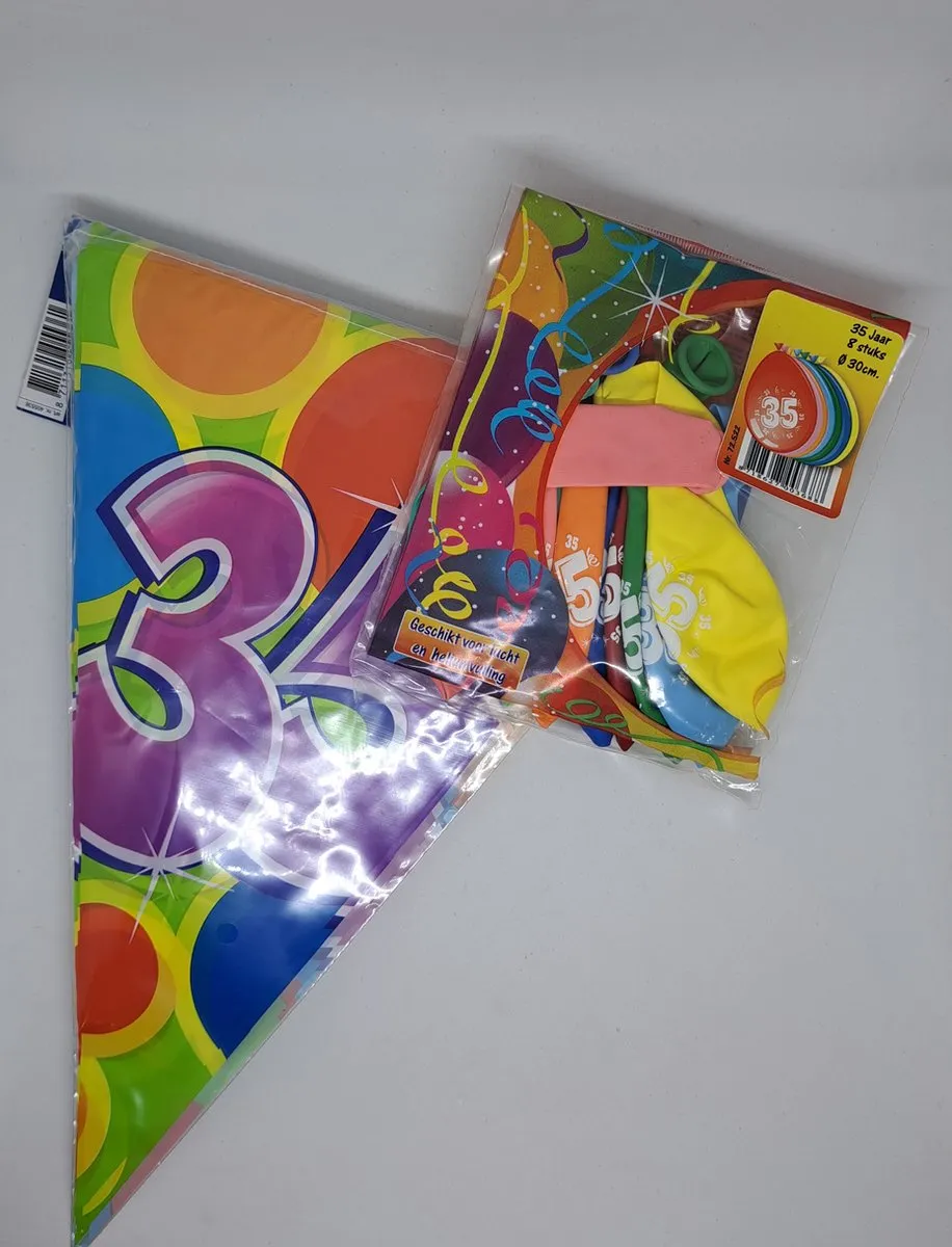3M Vrolijke Verjaardag Versierpakket