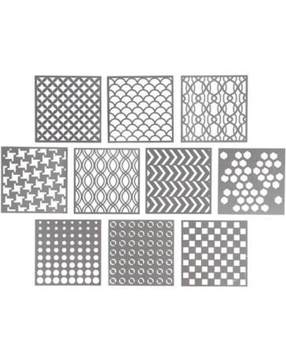 Creativ Company Sjablonen Set 10 Stuks