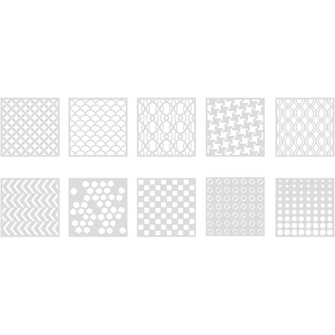 Creativ Company Sjablonen Set 10 Stuks