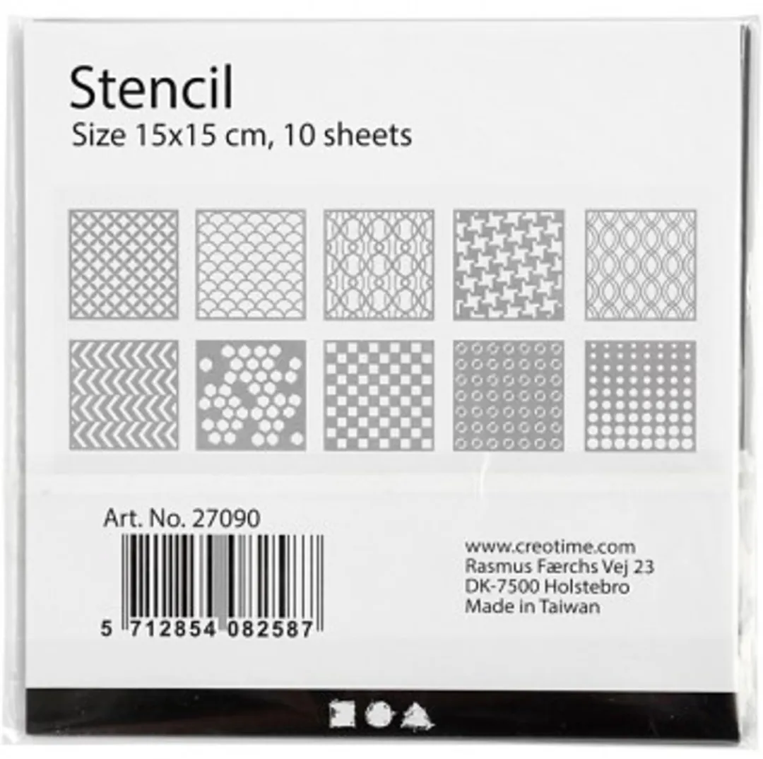 Creativ Company Sjablonen Set 10 Stuks