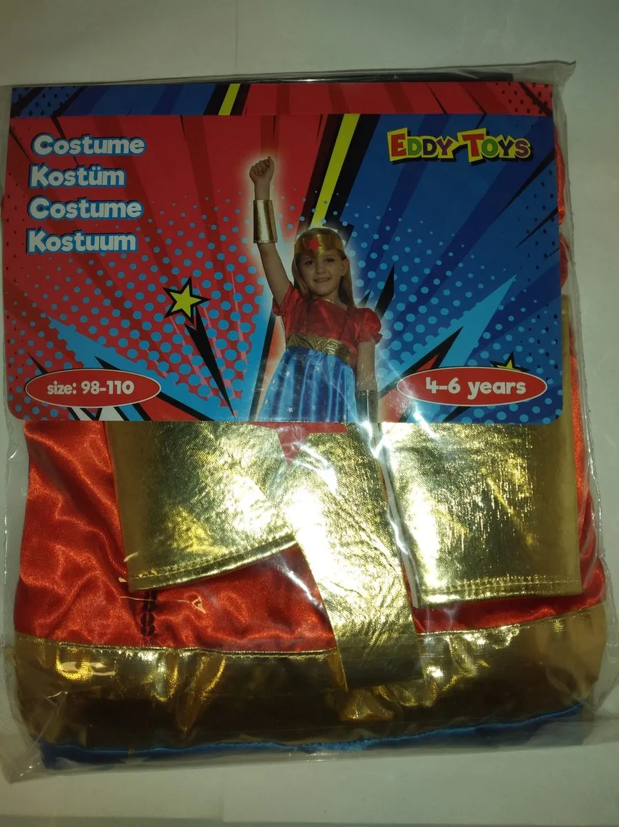 Eddy Toys Verkleedset Super Woman