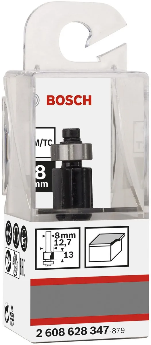 Bosch Kantenfrezen 8mm - Hout/Kunststof