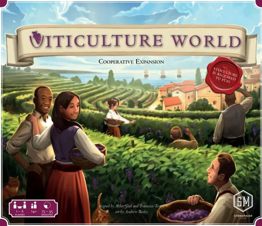 Stonemaier Games Viticulture World STM110 Bordspel - 1-6 Spelers