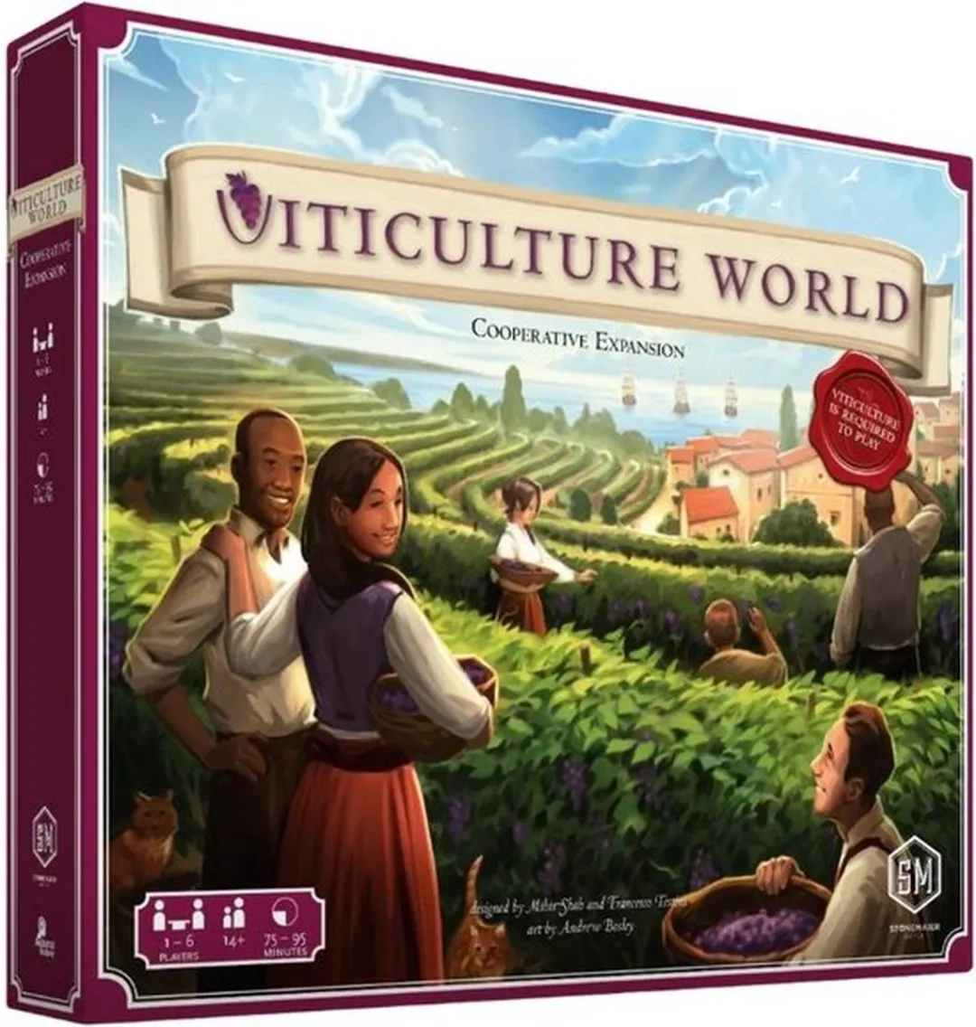 Stonemaier Games Viticulture World STM110 Bordspel - 1-6 Spelers