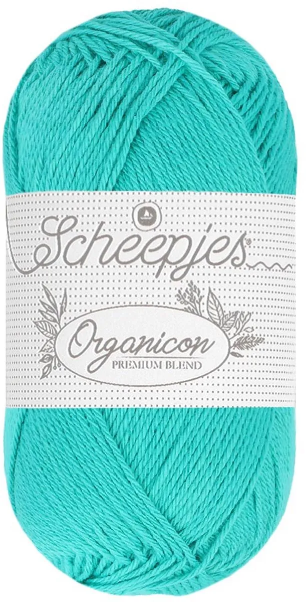 Scheepjes Organicon 50g Groen/Blauw