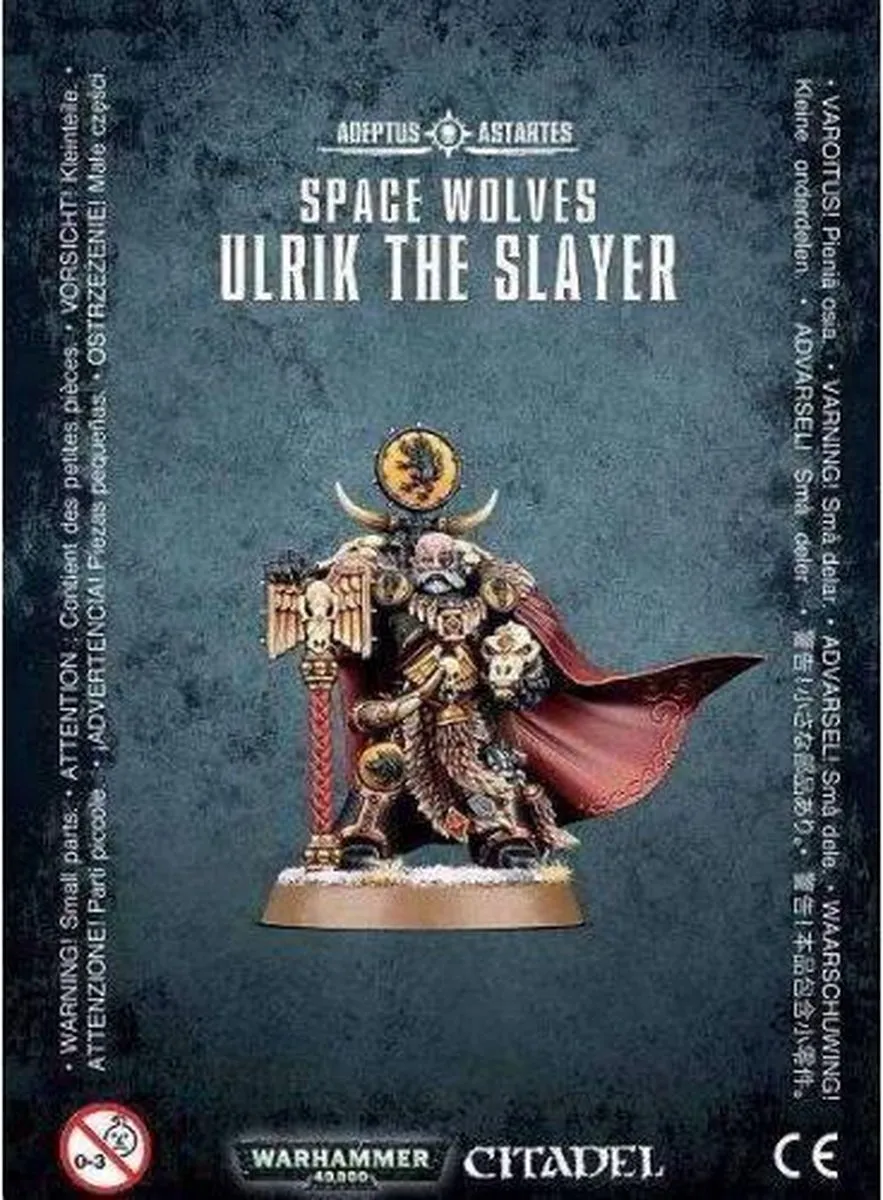 Games Workshop Space Wolves Ulrik the Slayer - 8 Onderdelen