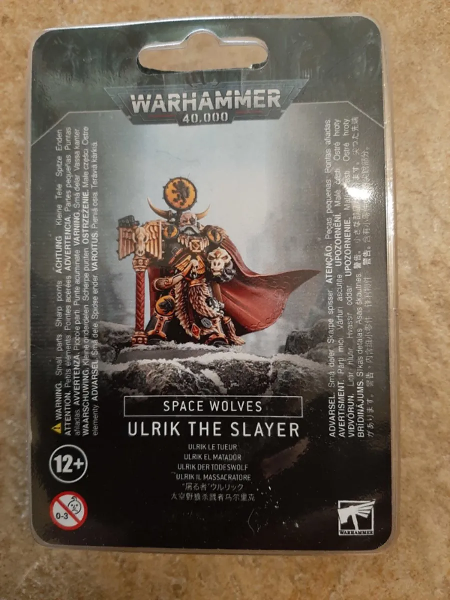 Games Workshop Space Wolves Ulrik the Slayer - 8 Onderdelen