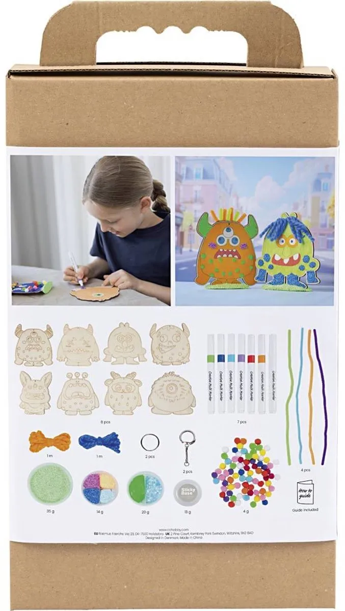 Creativ Company Hobbyset Monsters - Meerkleurig