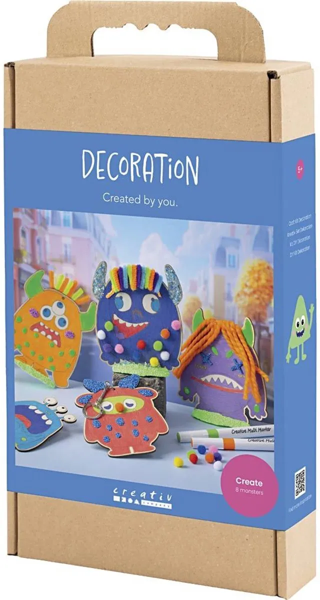 Creativ Company Hobbyset Monsters - Meerkleurig
