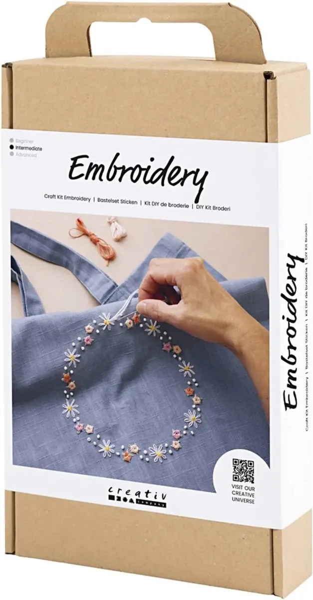 Creativ Company Startersset Borduren - Multicolor