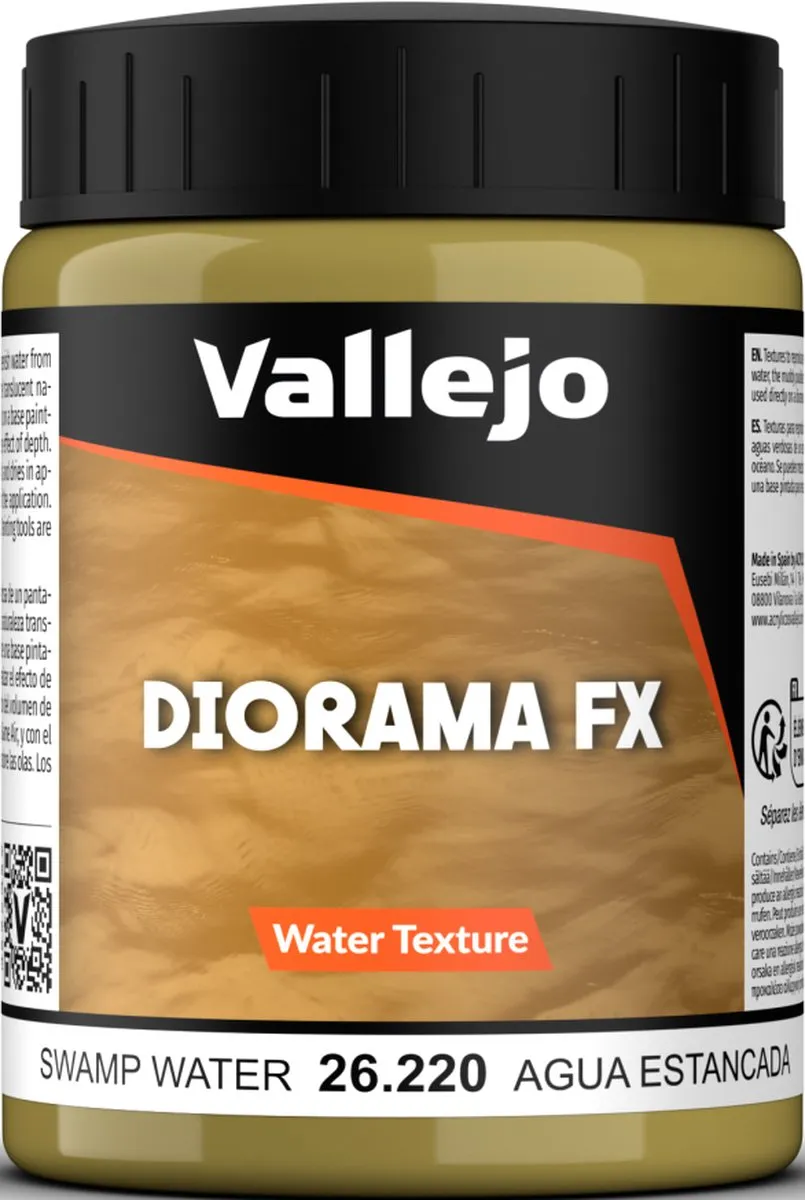 Vallejo Water Textures 26220 Moeraswater 200ml