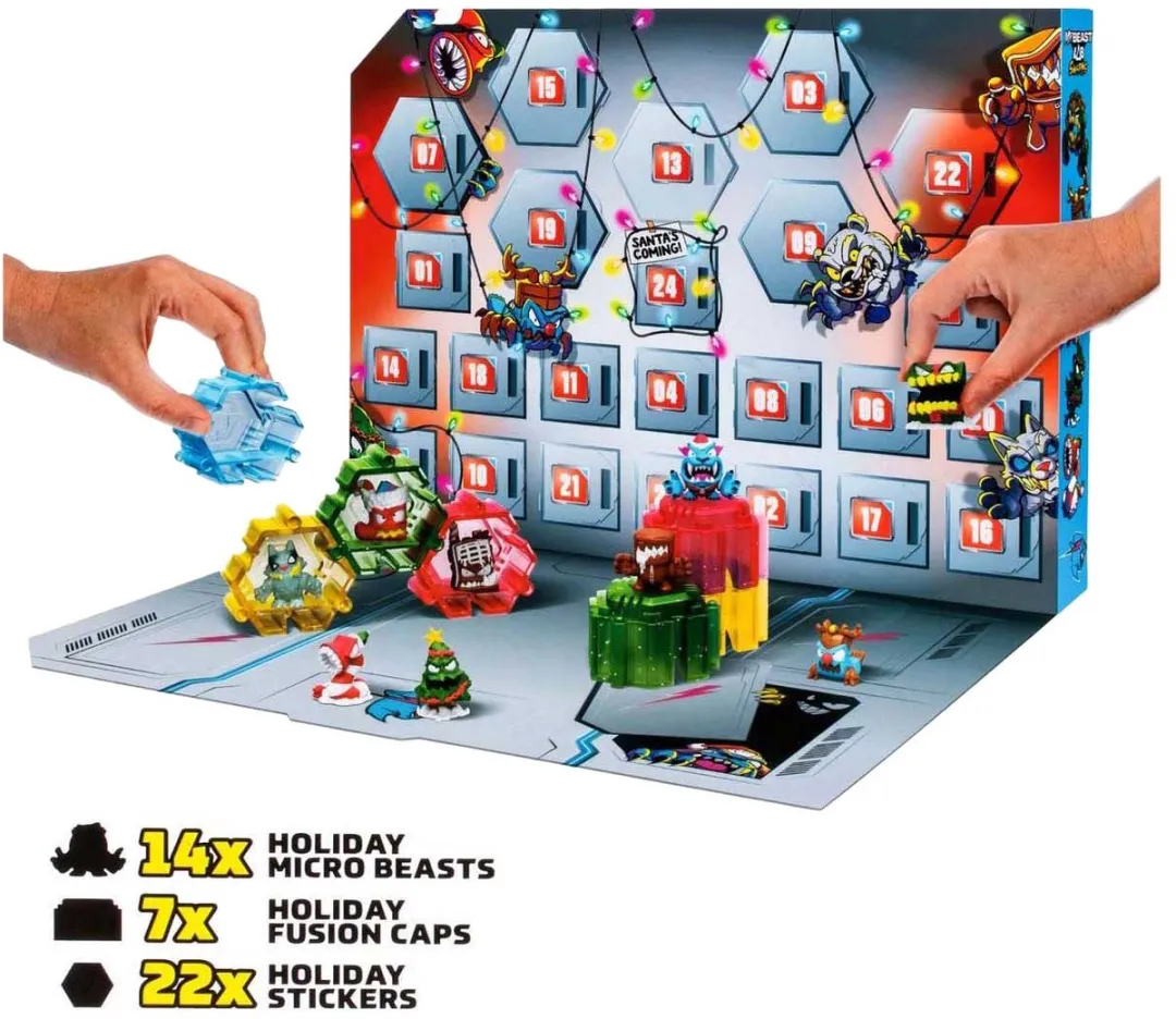 Moose Toys MrBeast Lab Swarms Hyper Fusion Adventskalender - Multicolor