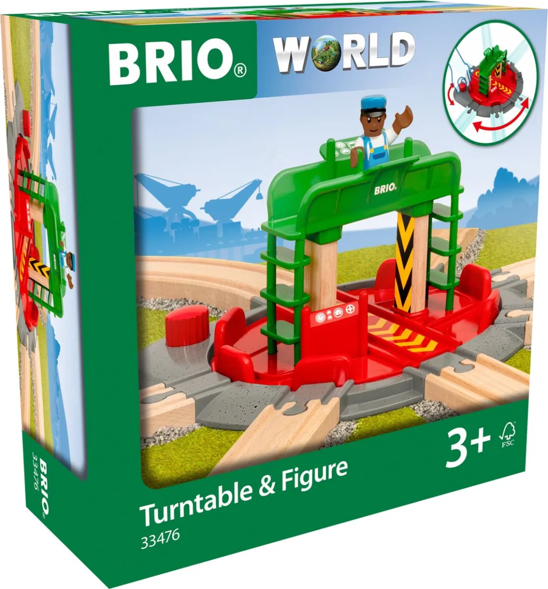 BRIO Draaitafel en Figuurtje 33476 - Multicolor