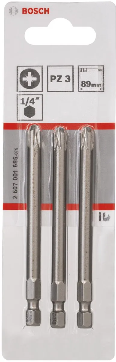 Bosch XH-TORS/PZ3/89MM Torx Bit - 3 Stuks