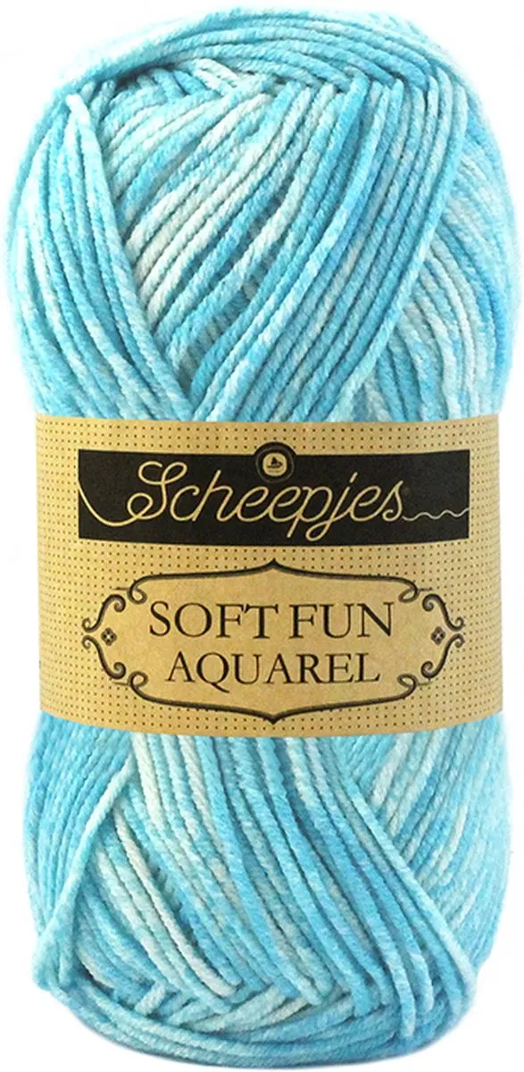 Scheepjes Softfun Aquarel 50g Blauw - 801 Skyscape