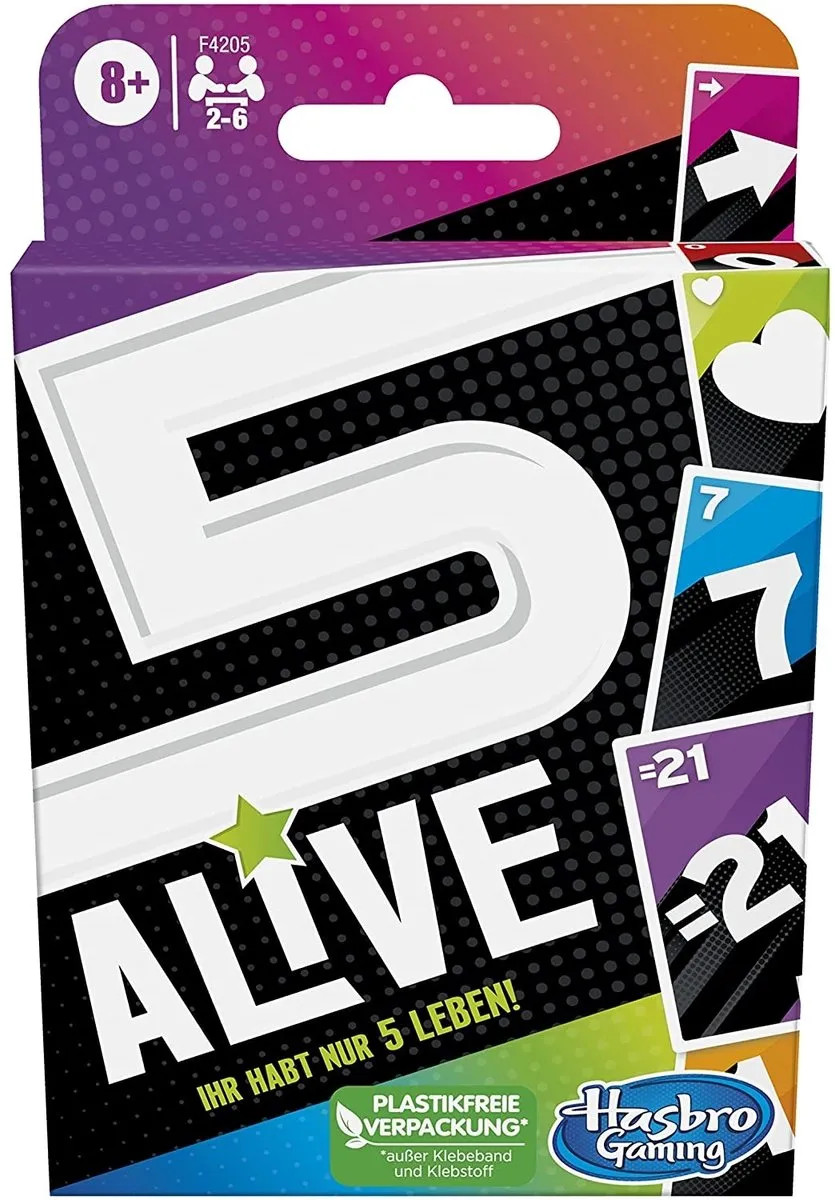 Hasbro Five Alive Kartenspiel