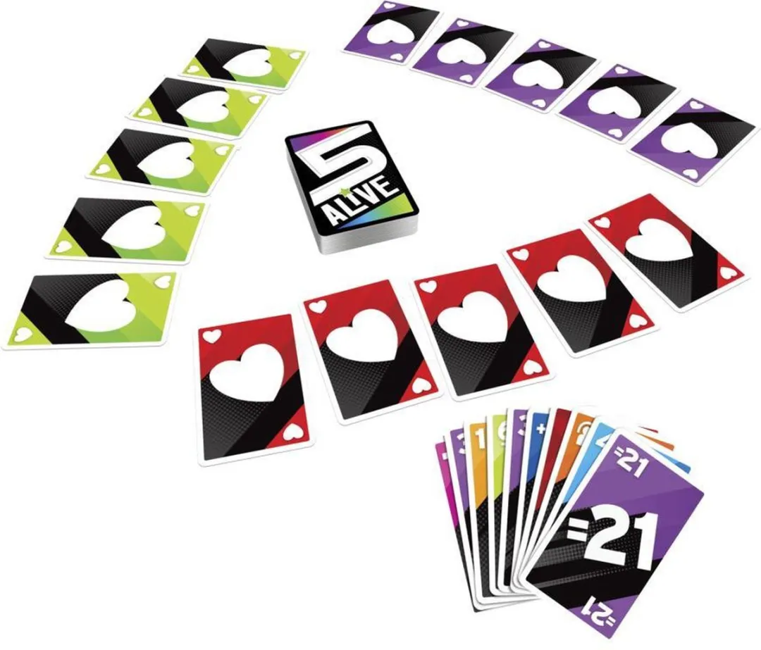 Hasbro Five Alive Kartenspiel - 2-6 Spelers