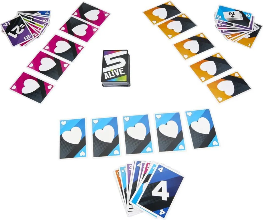 Hasbro Five Alive Kartenspiel - 2-6 Spelers
