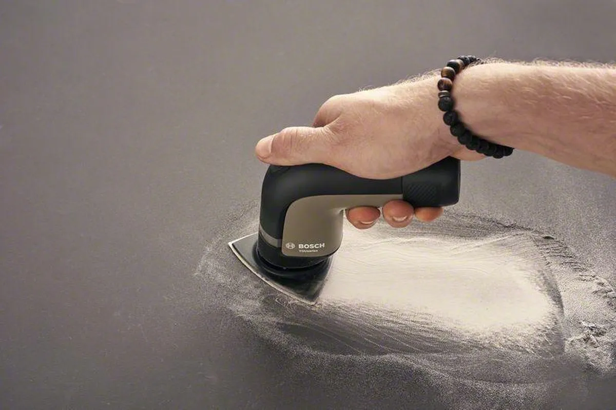 Bosch YOUseries Sander Accumultischuurmachine - Incl. Micro USB-C lader en 3,6 V Li-Ion accu