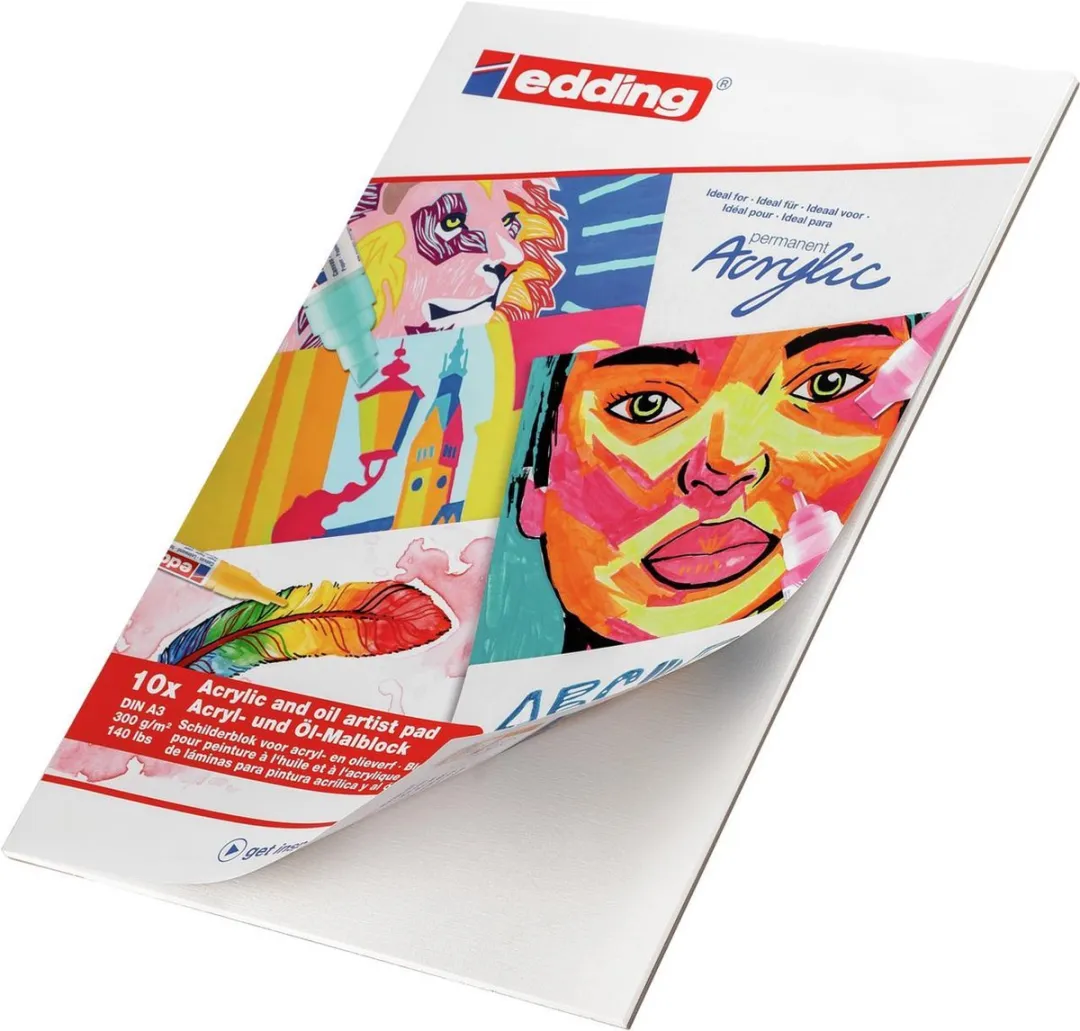 edding Acrylverf Papier A3