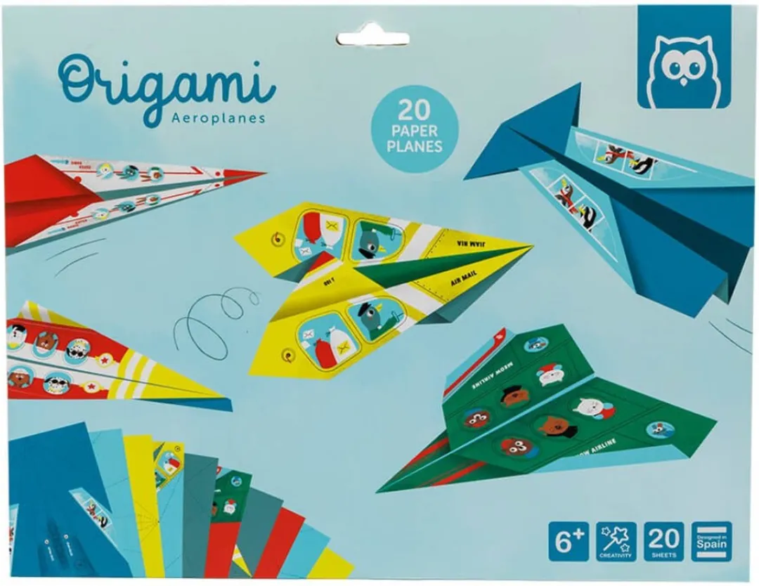 Eurekakids Origami Set - 40 Vliegtuigen & Dieren - Multi - afbeelding 5 van 5