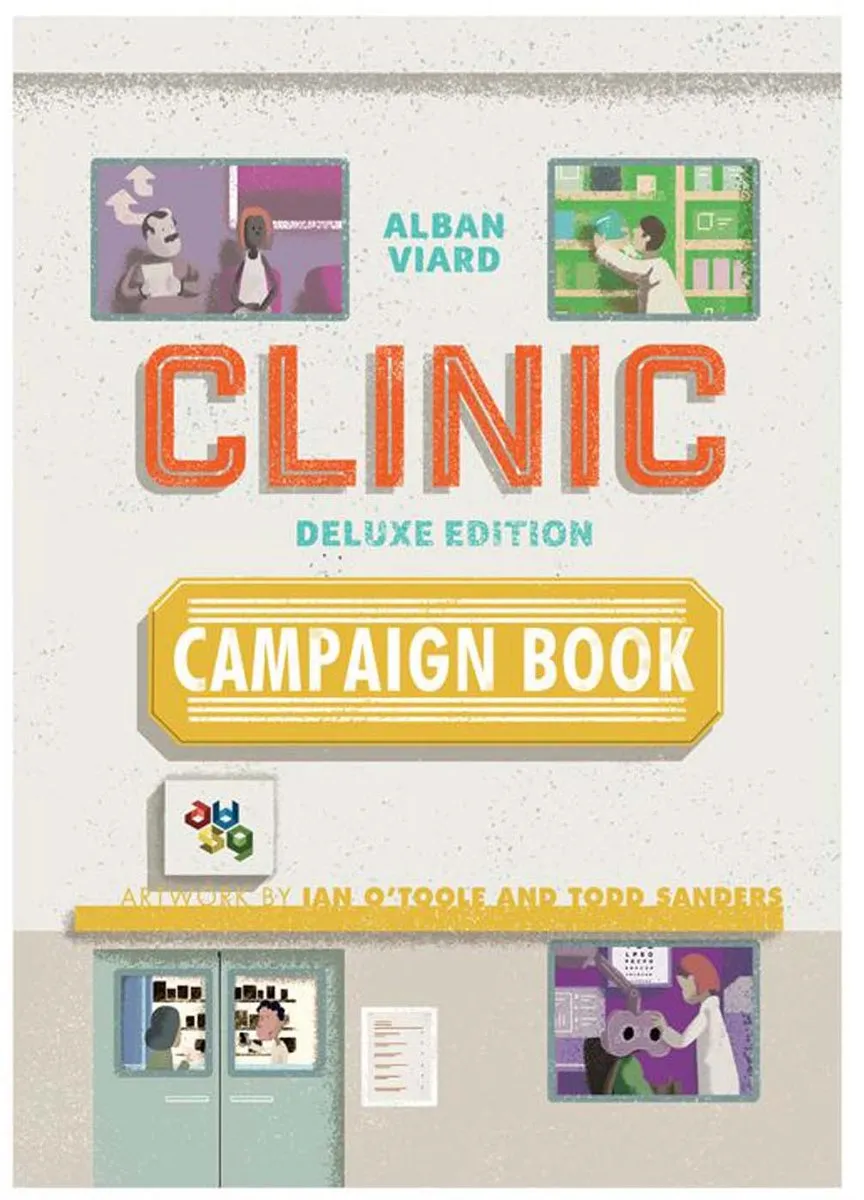 Capstone Games CliniC Deluxe Edition Campaign Book CLINIC-CB