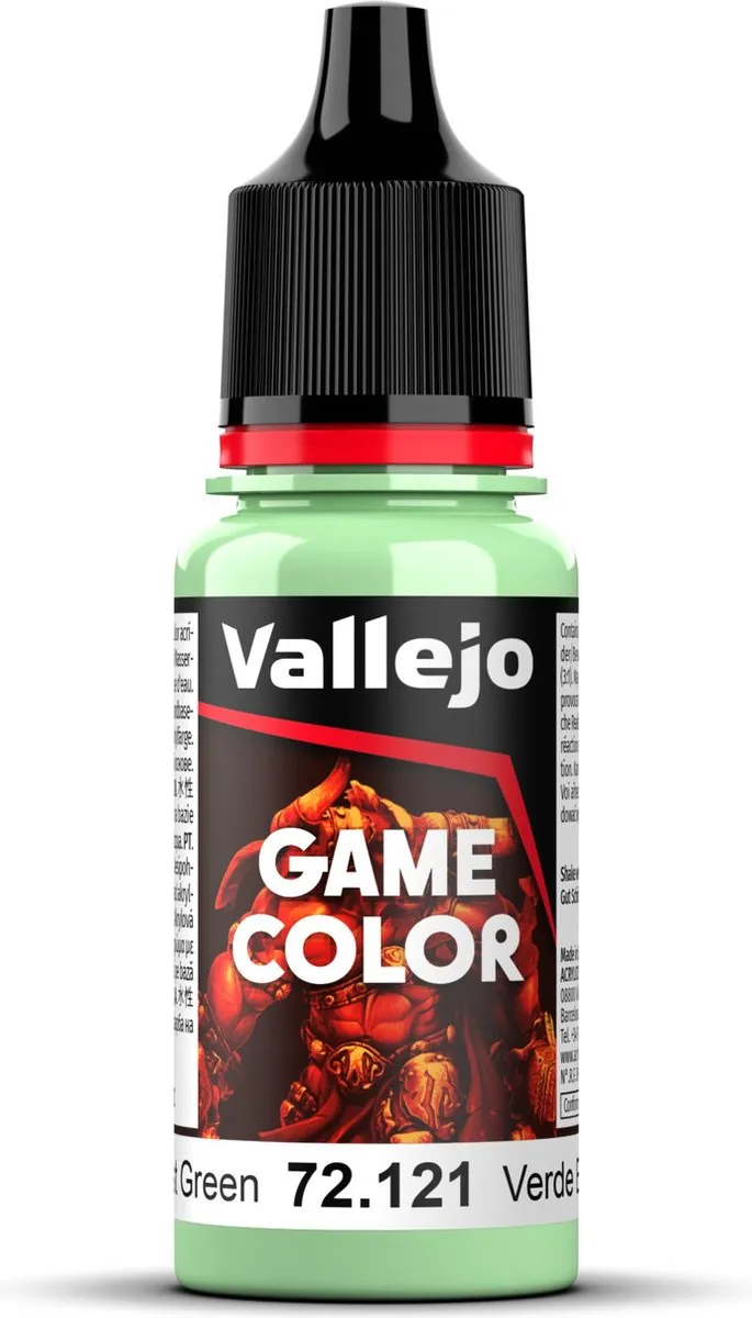 Vallejo Game Color Ghost Green Acrylverf 18ml