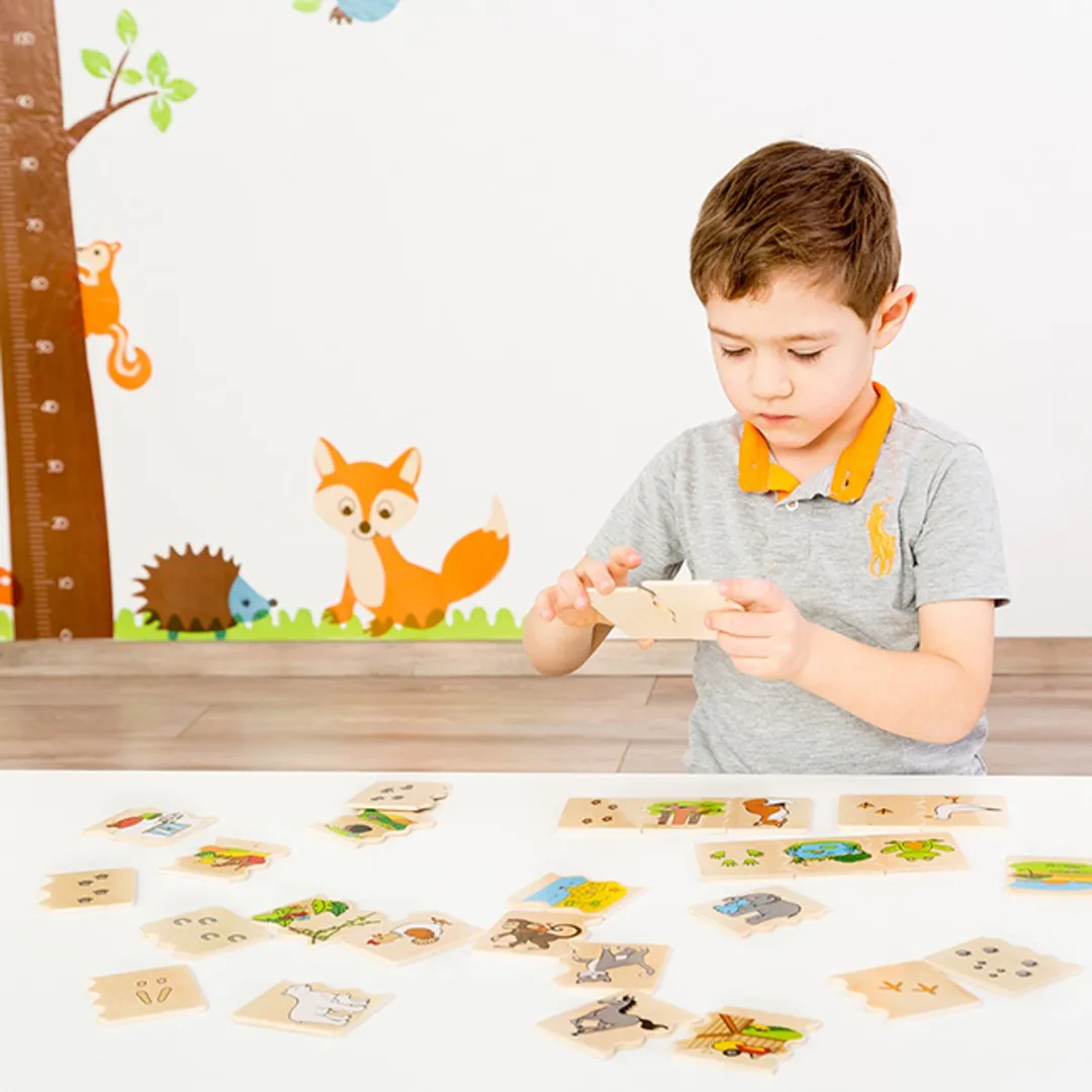 Beleduc Legpuzzel Cognito Dieren 30 Stuks - Multicolor