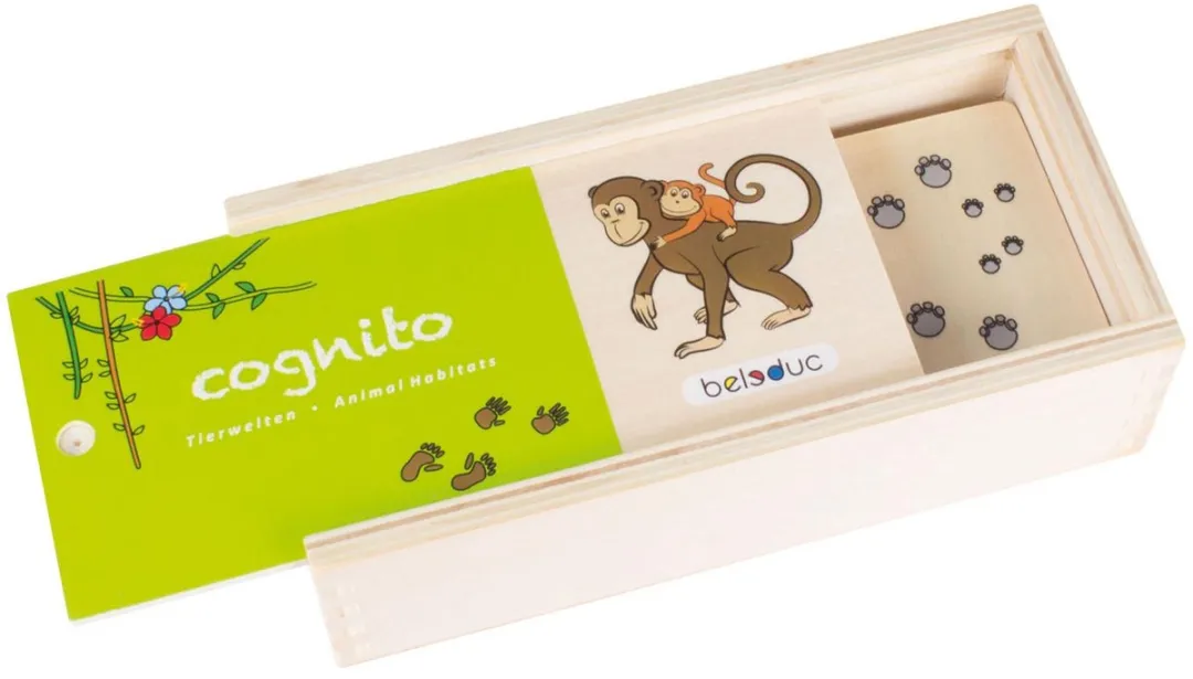 Beleduc Legpuzzel Cognito Dieren 30 Stuks - Multicolor