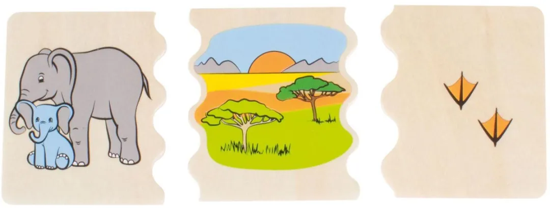 Beleduc Legpuzzel Cognito Dieren 30 Stuks - Multicolor