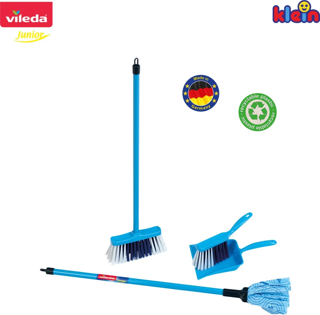 Klein Toys Vileda Speelgoed Dweilset - 4-delig - Blauw