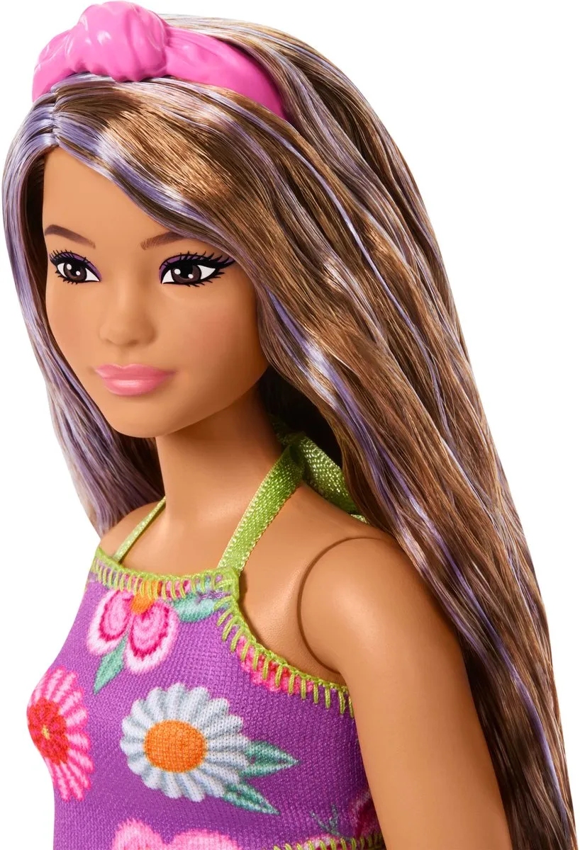 Barbie Fashionista Pop Roze Outfit - Multicolor - afbeelding 6 van 6