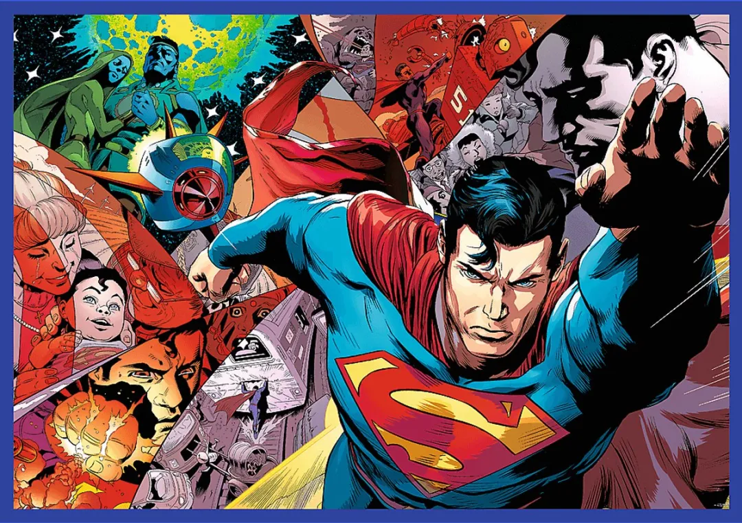 Trefl Superman The Courage of Superman Puzzel - 1000 Stuks (4x250)