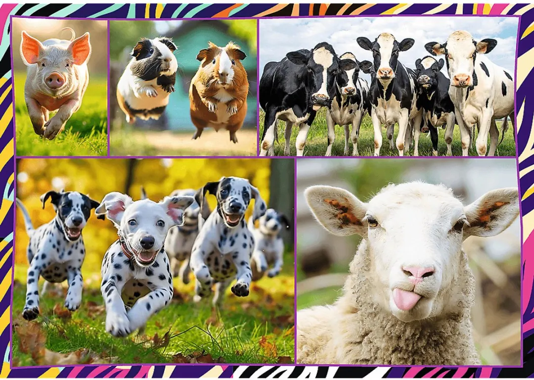 Trefl Dieren Puzzel 250 Stuks - 7 jaar