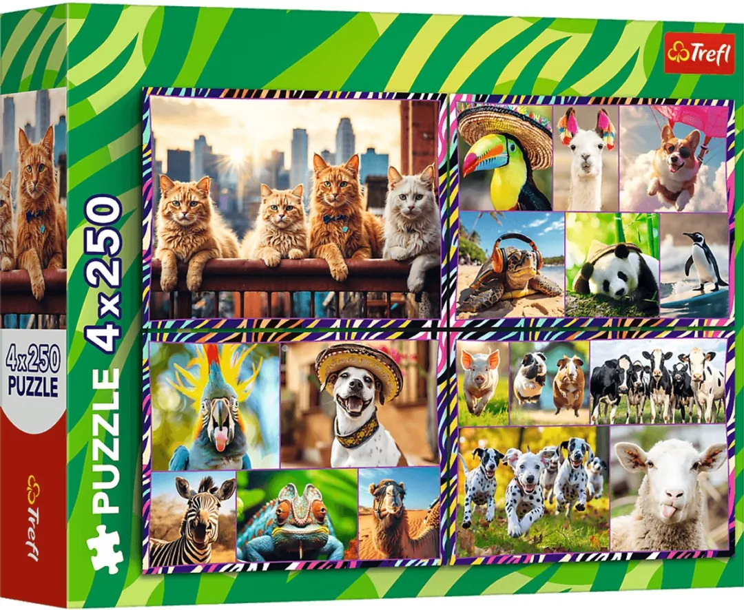 Trefl Dieren Puzzel 250 Stuks
