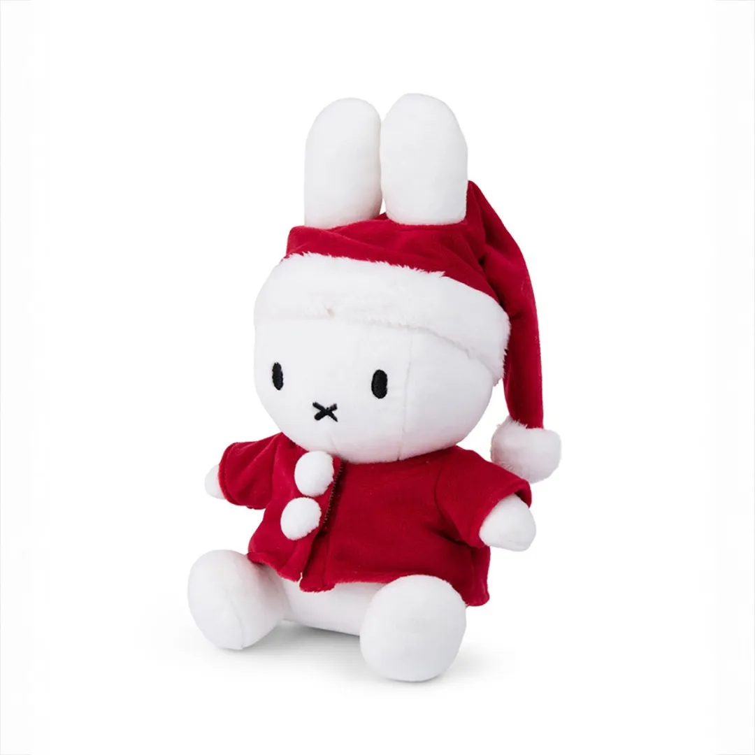 Bon Ton Toys Nijntje Santa Kerstpop 23cm - Wit/Rood