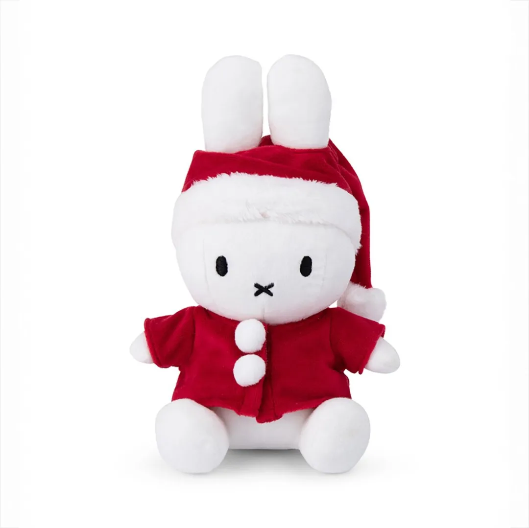 Bon Ton Toys Nijntje Santa Kerstpop 23cm - Wit/Rood
