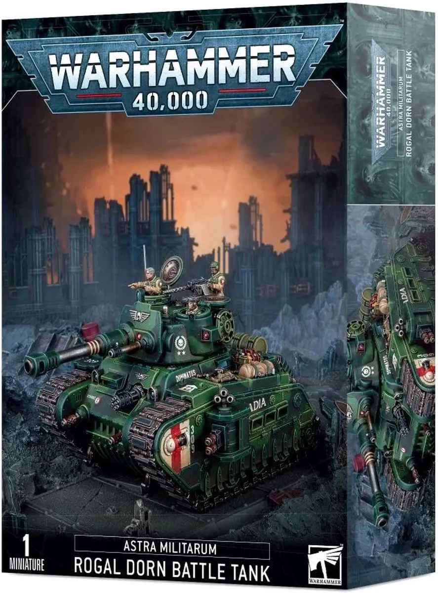 Games Workshop Warhammer 40K Rogal Dorn Battle Tank 171 Onderdelen