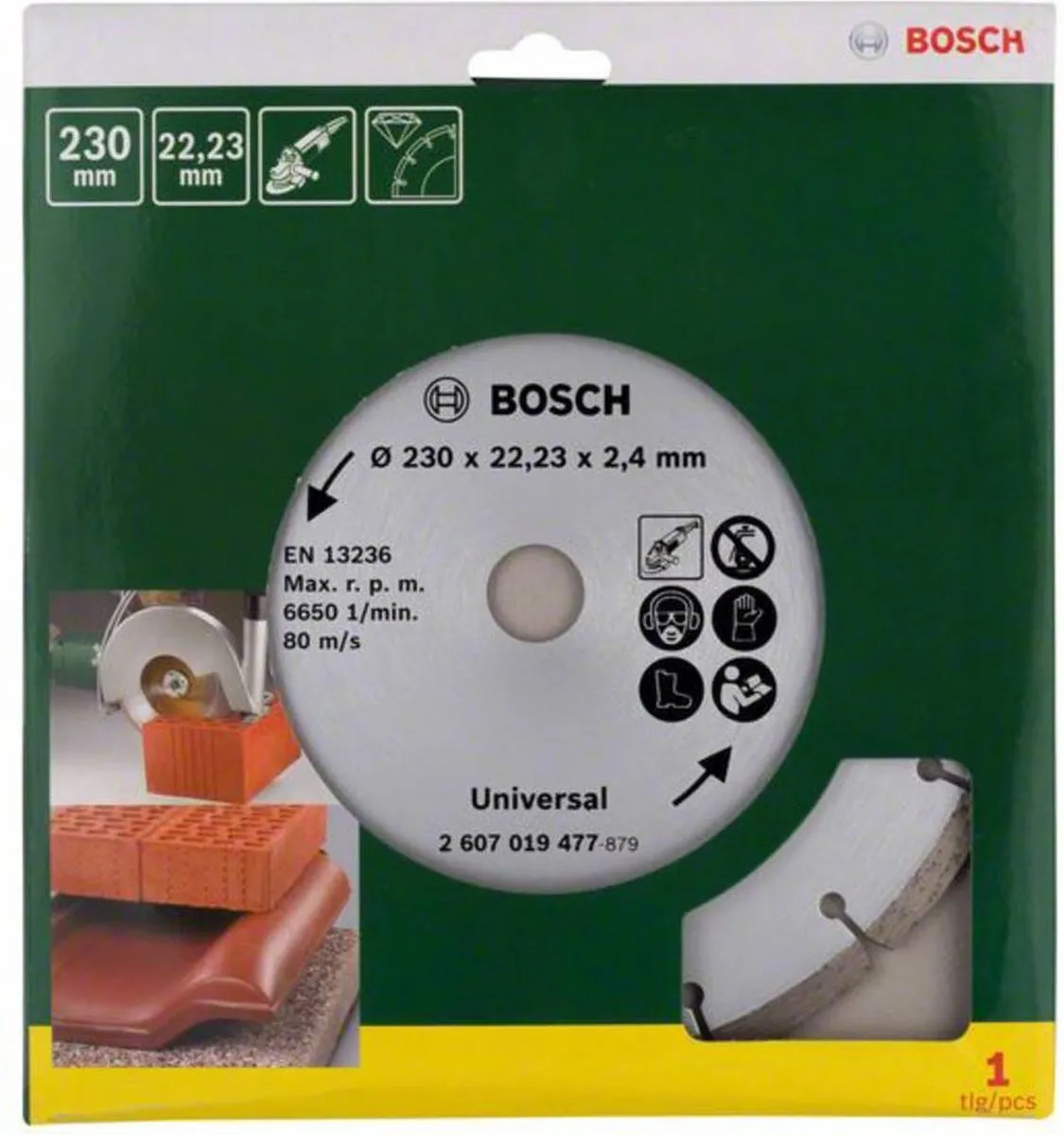 Bosch Diamantschijf 230mm - Beton/Steen
