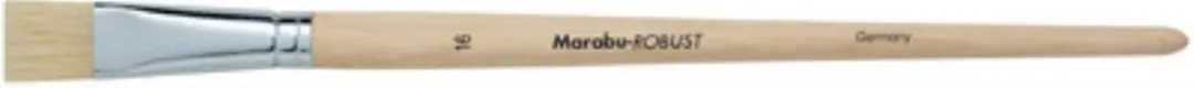 Marabu Robust Penseel Witte Platte Borstel Taille 2