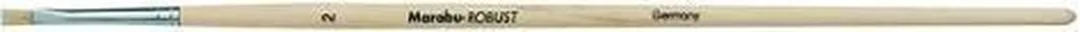 Marabu Robust Penseel Witte Platte Borstel Taille 2