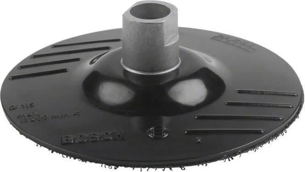 Bosch Rubberen Schuurblad Haakse Slijper 115mm - Haaklus