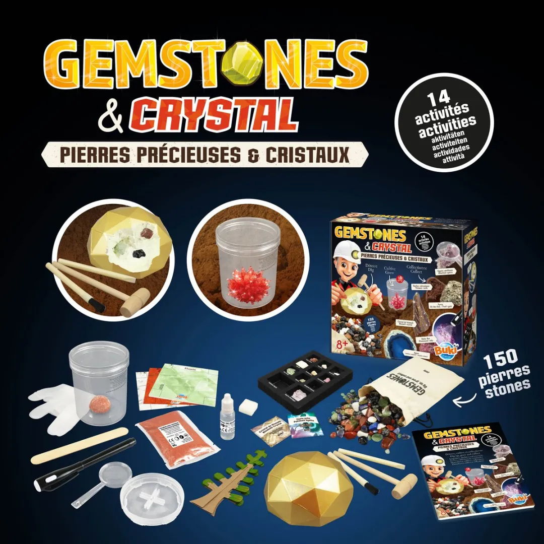 Buki France Stenen en Mineralen Experimenteerset 2440