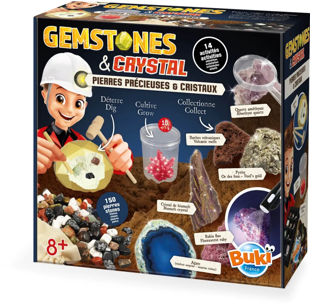 Buki France Stenen en Mineralen Experimenteerset 2440